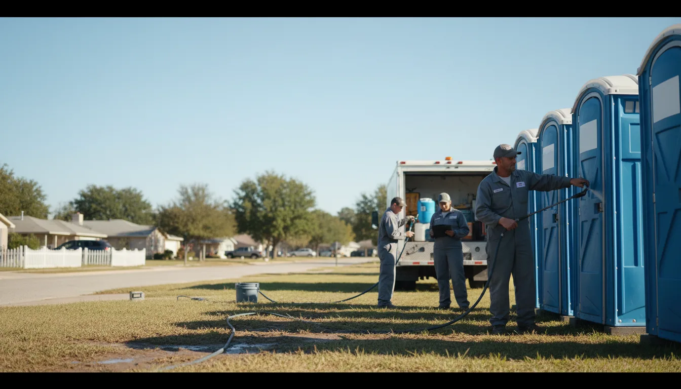 Long-Term Portable Toilet Rental in Gate City, VA near me